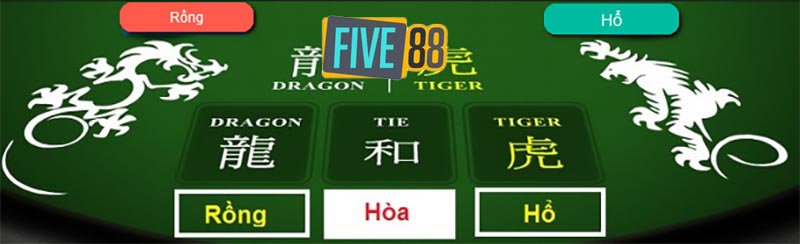 Vào cược rồng hổ Fivie88