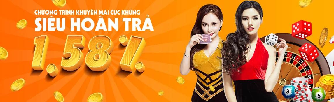 Hoàn trả 1.58% tại Five88