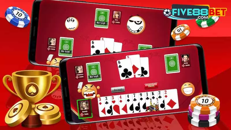 Thua thắng trong game bài tiến lên đếm lá